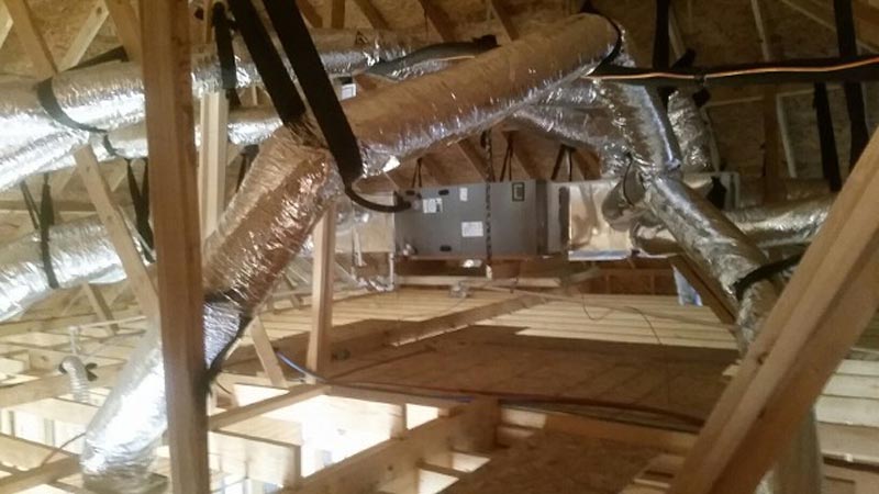 Attic Installed Air Conditioner Air Conditioning Installation Repair